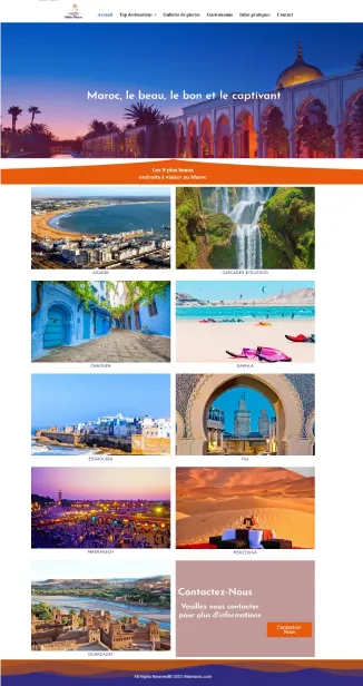 موقع سياحي بسيط